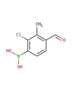 Astatech 2-CHLORO-4-FORMYL-3-METHYLPHENYLBORONIC ACID; 1G; Purity 95%; MDL-MFCD11856008